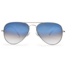 Load image into Gallery viewer, Classic 3025 pilot sunglasses men women  58mm and 62mm crystal glass mirror lens brown gradient sunglass UV400 protection