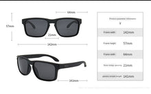 Carica l'immagine nel visualizzatore di Gallery, Classic 9102 Sports Polarized Sunglasses Men Women Outdoor Square Sun Glasses Fishing UV400