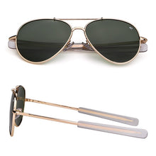 Carica l'immagine nel visualizzatore di Gallery, Classic AO Aviation Sunglasses Men with Original box women American Optical driving Sun Glasses shades oculos de sol masculino