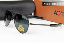 Carica l'immagine nel visualizzatore di Gallery, Classic AO Aviation Sunglasses Men with Original box women American Optical driving Sun Glasses shades oculos de sol masculino