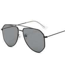 Load image into Gallery viewer, Classic Aviation Sunglasses Women Men Pilot Driving Metal Frame Sun Glasses Male UV400 pink Gafas De Sol For Men Gradient Purple