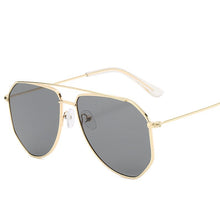 Load image into Gallery viewer, Classic Aviation Sunglasses Women Men Pilot Driving Metal Frame Sun Glasses Male UV400 pink Gafas De Sol For Men Gradient Purple