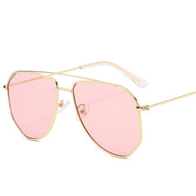 Load image into Gallery viewer, Classic Aviation Sunglasses Women Men Pilot Driving Metal Frame Sun Glasses Male UV400 pink Gafas De Sol For Men Gradient Purple