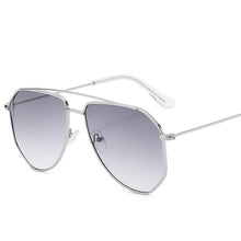 Load image into Gallery viewer, Classic Aviation Sunglasses Women Men Pilot Driving Metal Frame Sun Glasses Male UV400 pink Gafas De Sol For Men Gradient Purple