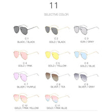 Load image into Gallery viewer, Classic Aviation Sunglasses Women Men Pilot Driving Metal Frame Sun Glasses Male UV400 pink Gafas De Sol For Men Gradient Purple