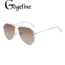 Load image into Gallery viewer, Classic Aviation Sunglasses Women Men Pilot Driving Metal Frame Sun Glasses Male UV400 pink Gafas De Sol For Men Gradient Purple
