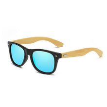 Load image into Gallery viewer, Classic Bamboo Wood Polarized Sunglasses Brand Design Men Women Coating Mirror Sun Glasses Retro Glasses UV400 Shades