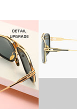 Load image into Gallery viewer, Classic Big Frame Sunglasses Men Brand Designer Metal Sun Glasses Women Retro Square Goggles Vintage UV400 Gafas Oculos De Sol