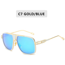 Load image into Gallery viewer, Classic Big Frame Sunglasses Men Brand Designer Metal Sun Glasses Women Retro Square Goggles Vintage UV400 Gafas Oculos De Sol