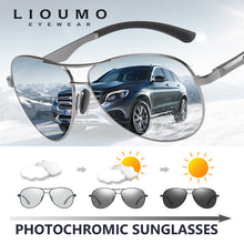 Load image into Gallery viewer, Classic Brand Design Pilot Photochromic Sunglasses Men Polarized Safety Driving Sun Glasses Women Anti-Glare gafas de sol hombre