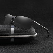 Load image into Gallery viewer, Classic Brand Design Polarized Sunglasses Men Square Rimless Glasses Driving Sun Glasses Vintage UV400 Shades gafas de sol