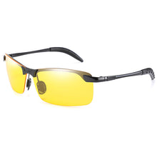 Load image into Gallery viewer, Classic Brand Design Polarized Sunglasses Men Square Rimless Glasses Driving Sun Glasses Vintage UV400 Shades gafas de sol