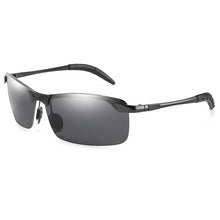 Load image into Gallery viewer, Classic Brand Design Polarized Sunglasses Men Square Rimless Glasses Driving Sun Glasses Vintage UV400 Shades gafas de sol