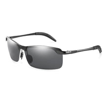 Load image into Gallery viewer, Classic Brand Design Polarized Sunglasses Men Square Rimless Glasses Driving Sun Glasses Vintage UV400 Shades gafas de sol