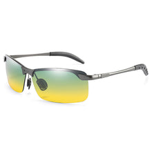 Load image into Gallery viewer, Classic Brand Design Polarized Sunglasses Men Square Rimless Glasses Driving Sun Glasses Vintage UV400 Shades gafas de sol