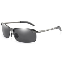 Load image into Gallery viewer, Classic Brand Design Polarized Sunglasses Men Square Rimless Glasses Driving Sun Glasses Vintage UV400 Shades gafas de sol