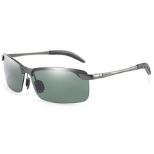Load image into Gallery viewer, Classic Brand Design Polarized Sunglasses Men Square Rimless Glasses Driving Sun Glasses Vintage UV400 Shades gafas de sol