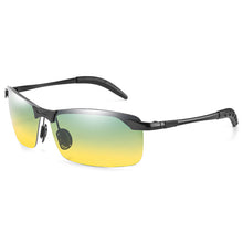 Load image into Gallery viewer, Classic Brand Design Polarized Sunglasses Men Square Rimless Glasses Driving Sun Glasses Vintage UV400 Shades gafas de sol