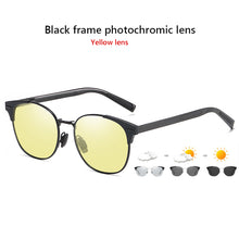 Load image into Gallery viewer, Classic Brand Round Sunglasses Women Men Polarized Photochromic Day Night Glasses Driving Fishing Eyewear occhiali da sole uomo
