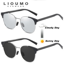 Load image into Gallery viewer, Classic Brand Round Sunglasses Women Men Polarized Photochromic Day Night Glasses Driving Fishing Eyewear occhiali da sole uomo