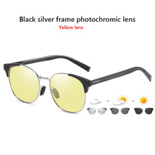 Load image into Gallery viewer, Classic Brand Round Sunglasses Women Men Polarized Photochromic Day Night Glasses Driving Fishing Eyewear occhiali da sole uomo