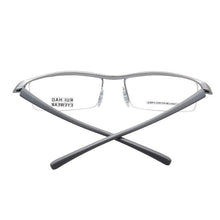 Load image into Gallery viewer, Classic Business Eyeglasses Men Titanium Glasses Frames Myopia Half Rimless Optical Eyeglasses Frame Brand oculos gafas