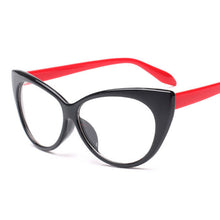Load image into Gallery viewer, Classic Cat Eye Glasses Women Brand Designer Ultralight Eyeglasses Frame Transparent Lens Retro Eyewear Female