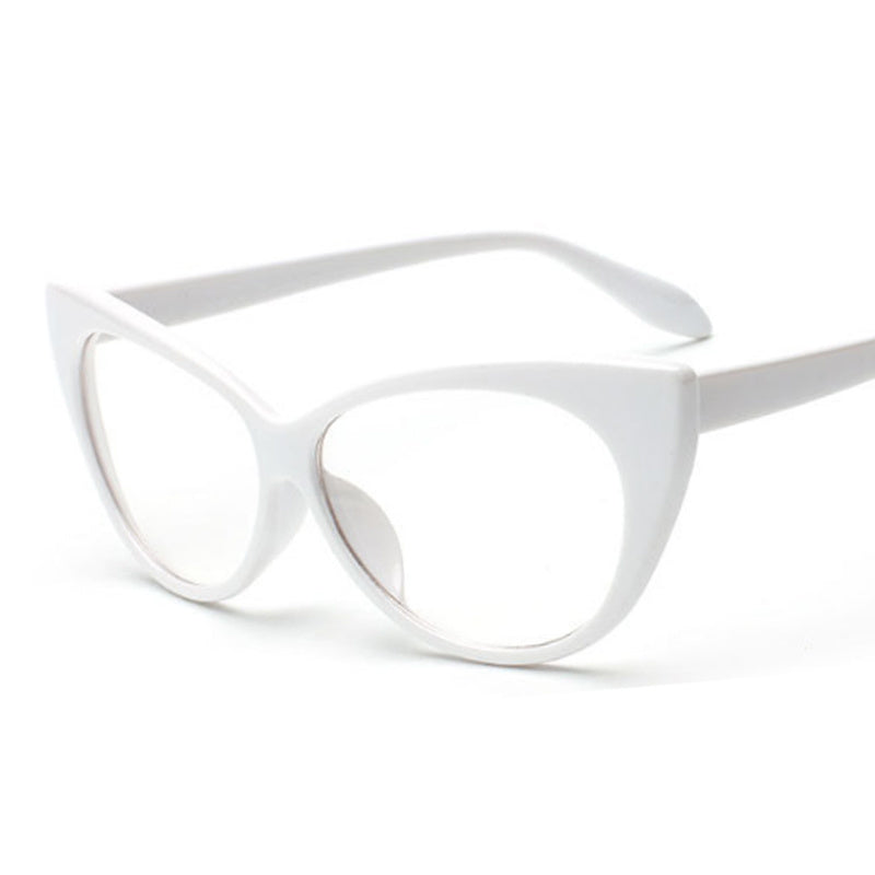 Classic Cat Eye Glasses Women Brand Designer Ultralight Eyeglasses Frame Transparent Lens Retro Eyewear Female