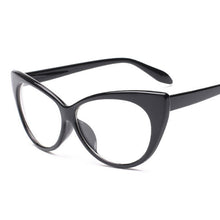Load image into Gallery viewer, Classic Cat Eye Glasses Women Brand Designer Ultralight Eyeglasses Frame Transparent Lens Retro Eyewear Female