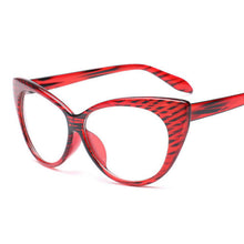 Load image into Gallery viewer, Classic Cat Eye Glasses Women Brand Designer Ultralight Eyeglasses Frame Transparent Lens Retro Eyewear Female