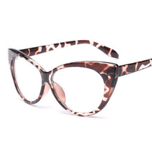 Load image into Gallery viewer, Classic Cat Eye Glasses Women Brand Designer Ultralight Eyeglasses Frame Transparent Lens Retro Eyewear Female