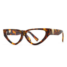 Carica l&#39;immagine nel visualizzatore di Gallery, Occhiali classici in metallo ottico Cat Eye Occhiali da vista Cat Eye Occhiali Retro Uomo Donna Occhiali da sole ottici per computer oculos de sol 