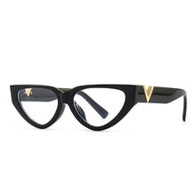 Carica l&#39;immagine nel visualizzatore di Gallery, Occhiali classici in metallo ottico Cat Eye Occhiali da vista Cat Eye Occhiali Retro Uomo Donna Occhiali da sole ottici per computer oculos de sol 