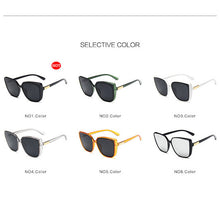 Load image into Gallery viewer, Classic Cat Eye Plastic Woman Sunglasses UV400 Brand Design Retro Outdoor Sunglasses Man Gafas De Sol Mujer