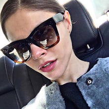 Load image into Gallery viewer, Classic Cat Eye Sunglasses Women Vintage Oversized Gradient Sunglasses Shades Female  Designer UV400 Sunglass 2023