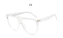 Load image into Gallery viewer, Classic Celebrity Sunglasses Women Vintage Retro Flat Top Oversized Sun Glasses Square Pilot Luxury Designer Large Black Shades