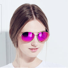 Carica l'immagine nel visualizzatore di Gallery, Classic Colorful Ocean Sunglasses Gradient Men and Women Clear Lens Colorful Transparent Sun Glasses Red Pink Yellow