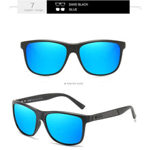 Carica l&#39;immagine nel visualizzatore di Gallery, Classic Design Style Men Polarized Sunglasses 100% UV Protection Driving Travel Fishing Sun Glasses Lightweight PC Frame Goggles
