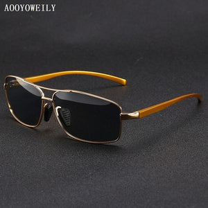 Classic Driving Polarized Sunglasses Men Brand Designer Fishing Sun Glasses For Man  Metal Eyewear Oculos Gafas UV400