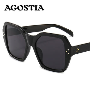 Classic Famous Sunglasses Sunglasses Street Shooting Talent Polygon Glasses