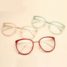 Load image into Gallery viewer, Classic Metal Round Women Eyeglasses Vintage Transparent Clear Frame Unisex Optical Compute Spectacles Eye Wear