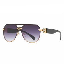 Load image into Gallery viewer, Classic Rimless Pilot Sunglasses Men Women  Brand Designer Vintage Siamese Lens Travel Driving Sun Glasses UV400