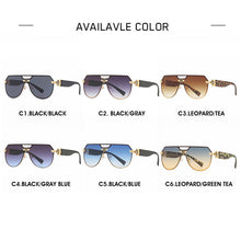 Load image into Gallery viewer, Classic Rimless Pilot Sunglasses Men Women  Brand Designer Vintage Siamese Lens Travel Driving Sun Glasses UV400
