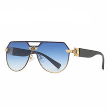 Load image into Gallery viewer, Classic Rimless Pilot Sunglasses Men Women  Brand Designer Vintage Siamese Lens Travel Driving Sun Glasses UV400