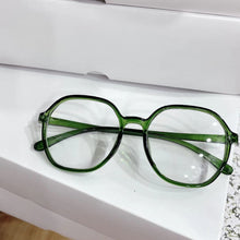 Load image into Gallery viewer, Classic Round Frame Square Optical Glasses Transparent Ladies Men&#39;s Anti-Blu-ray Anti-radiation Simple Glasses