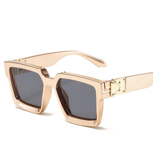 Load image into Gallery viewer, Classic Square Sunglasses Men Women  Brand Designer Vintage Travel Driving Big Frame ins Sun Glasses Shades UV400