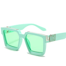 Load image into Gallery viewer, Classic Square Sunglasses Men Women  Brand Designer Vintage Travel Driving Big Frame ins Sun Glasses Shades UV400
