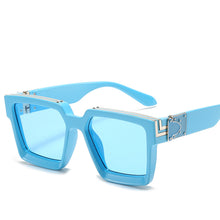Load image into Gallery viewer, Classic Square Sunglasses Men Women  Brand Designer Vintage Travel Driving Big Frame ins Sun Glasses Shades UV400