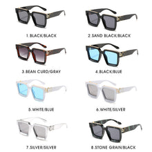 Load image into Gallery viewer, Classic Square Sunglasses Men Women  Brand Designer Vintage Travel Driving Big Frame ins Sun Glasses Shades UV400