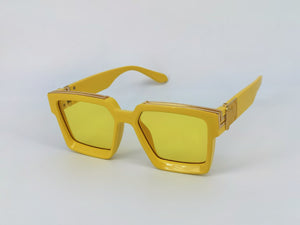 Classic Square Sunglasses Men Women  Brand Designer Vintage Travel Driving Big Frame ins Sun Glasses Shades UV400